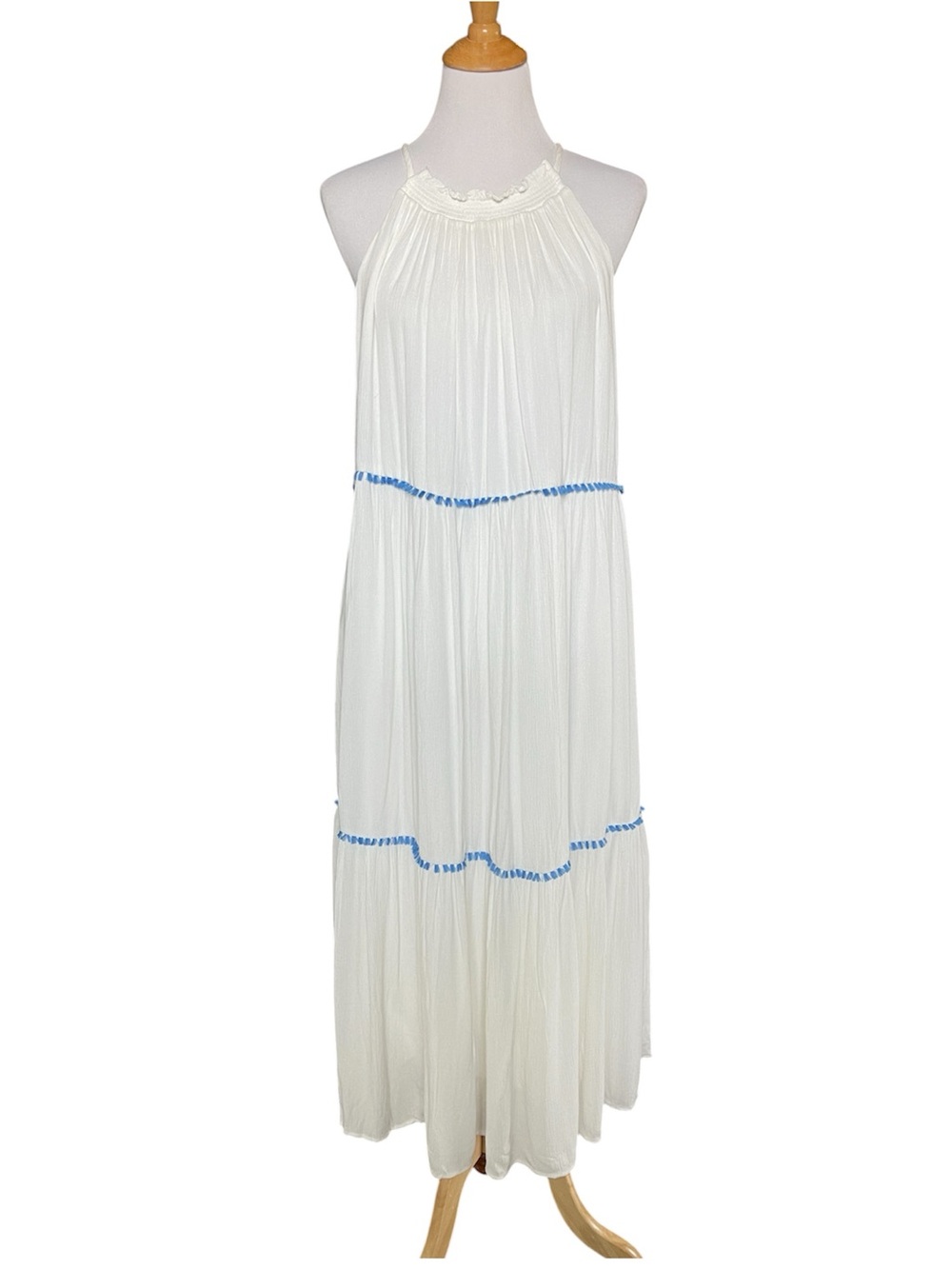 Rachel Zoe tiered boho maxi dress - Picture 2 of 8